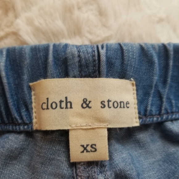 Cloth & Stone Wide Leg Denim Pants - Picture 3 of 5